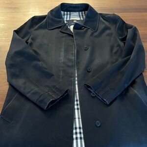 Burberry Black Trench Coat for Women